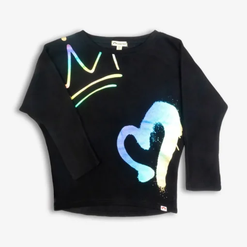 Appaman Sweaters|Sweatshirts-Slouchy Sweatshirt Graffiti