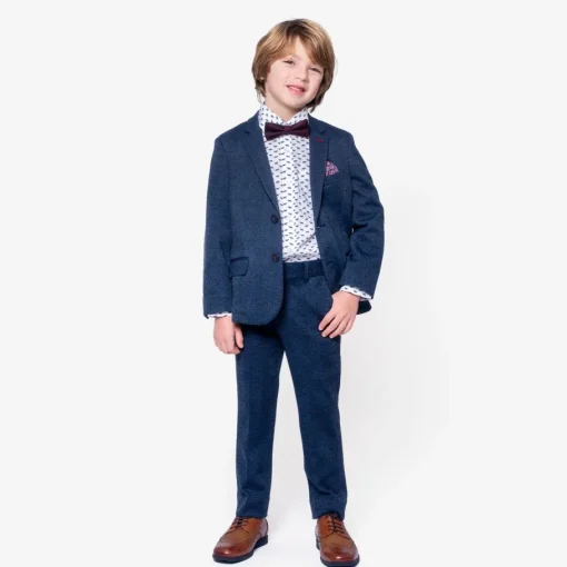 Appaman Separates|Suit Pants-Stretchy Suit Pant IndigoWalesCheck