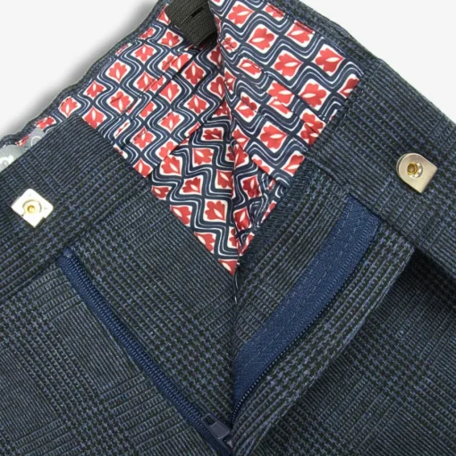 Appaman Separates|Suit Pants-Stretchy Suit Pant IndigoWalesCheck