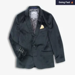 Appaman Separates|Blazers & Jackets-Suit Blazer BlackVelvet