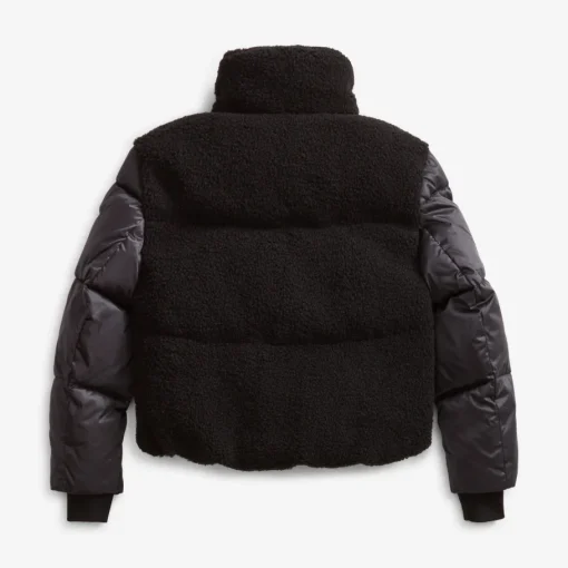 Appaman Appaman.com Exclusive|Winter Coats-Teddy Cropped Puffer Black