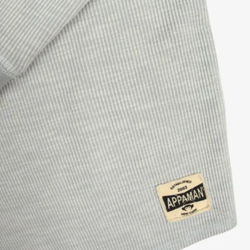Appaman Henleys & Polos-Thermal Henley CoolGrey