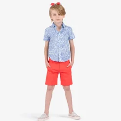 Appaman Separates|Suit Pants-Trouser Shorts Coral