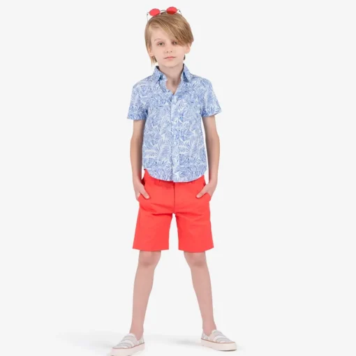 Appaman Separates|Suit Pants-Trouser Shorts Coral