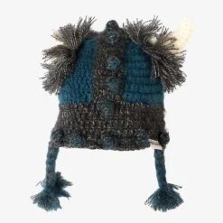 Appaman Winter Accessories|Hats-Viking Hat HeatherNavy