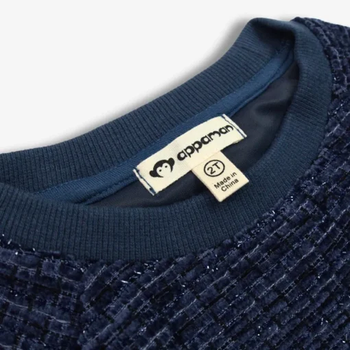 Appaman Sweaters|Tees-Willow Top NavyNovelty